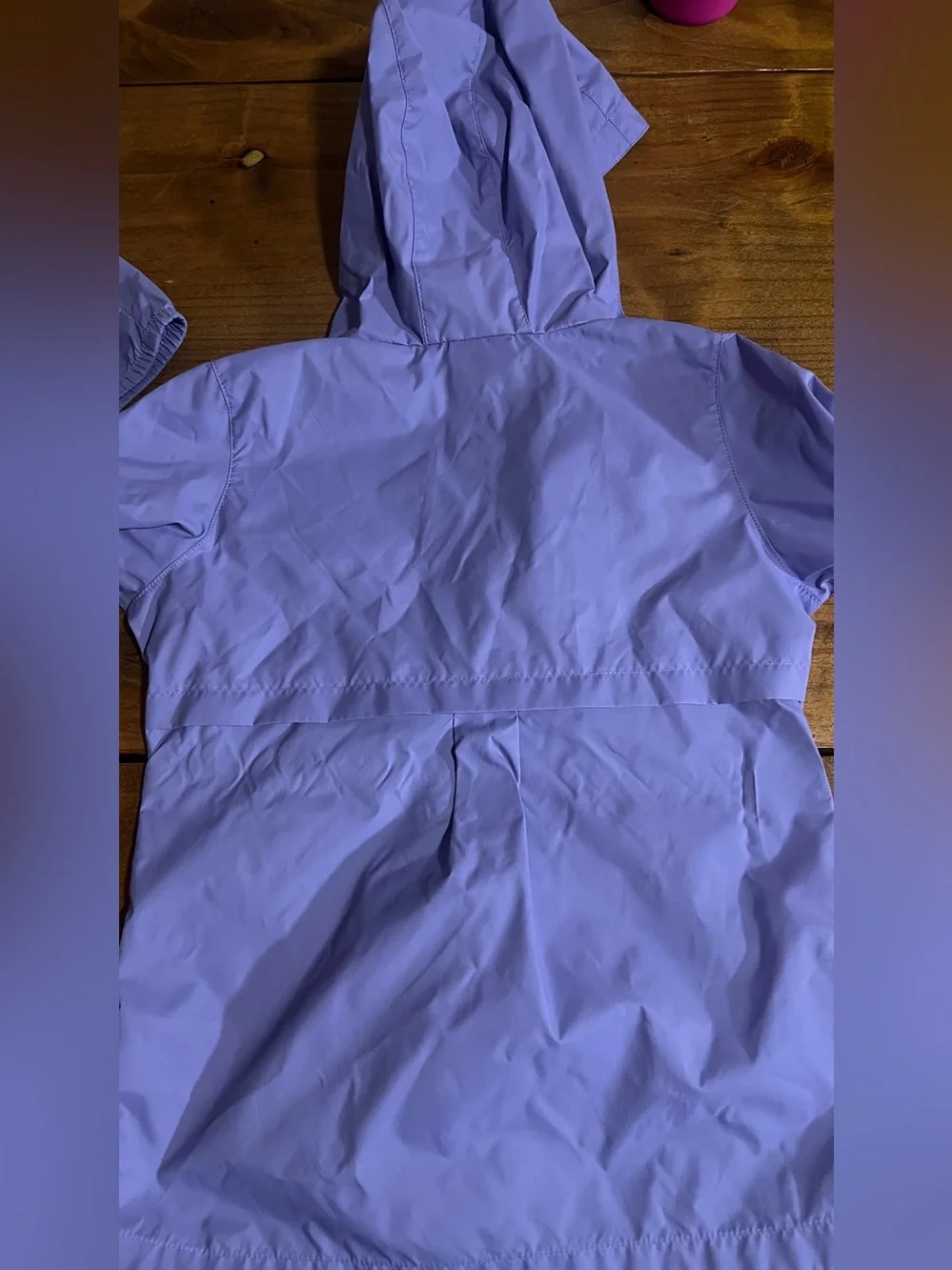 Columbia Lavender Hooded Windbreaker Jacket Kids